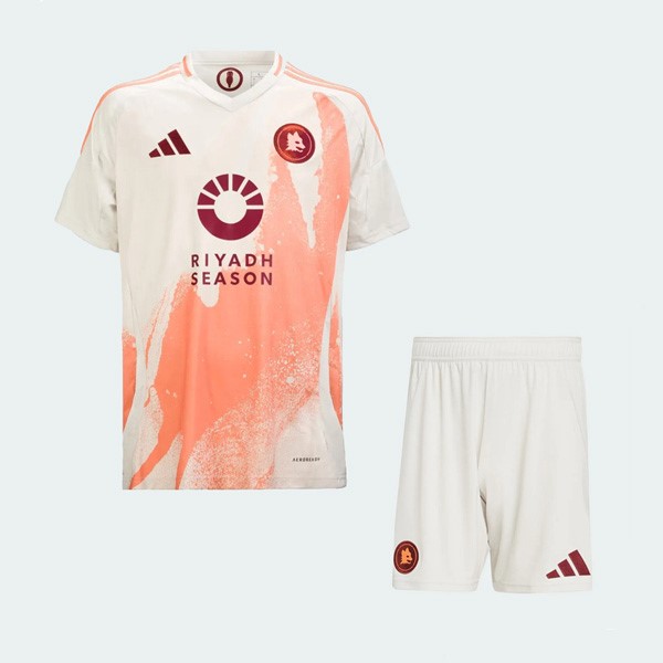 Camiseta AS Roma Segunda Equipación Niño 2024/2025